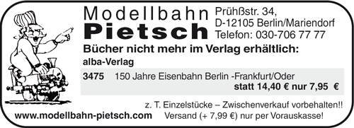 12105 Modellbahn Pietsch