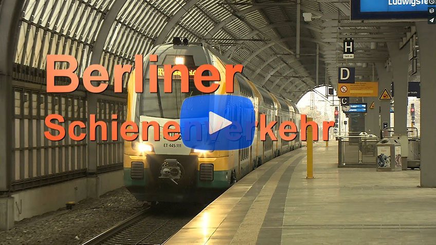 Berliner Schienenverkehr – Bestellnummer 8465 – Trailer