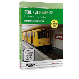 Führerstandsmitfahrt: Berliner U-Bahn U2 – DVD 8405