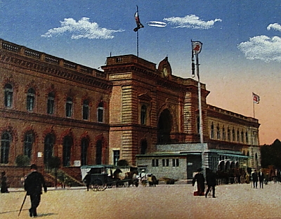 Der Hauptbahnhof in Magdeburg