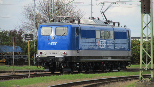 xxxEGP 151 039 am 21.10.2013 in Dessau 