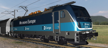 350The BOMBARDIER TRAXX Multi System Locomotive