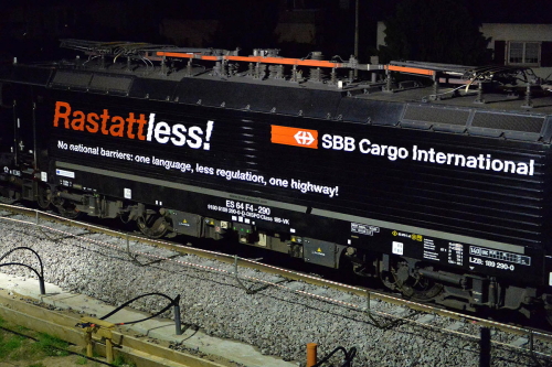 xInternational Rastattless MRCE ES 64 F4 290 erster Gueterzug Rastatt SBB Cargo 2 10 17 Kopie