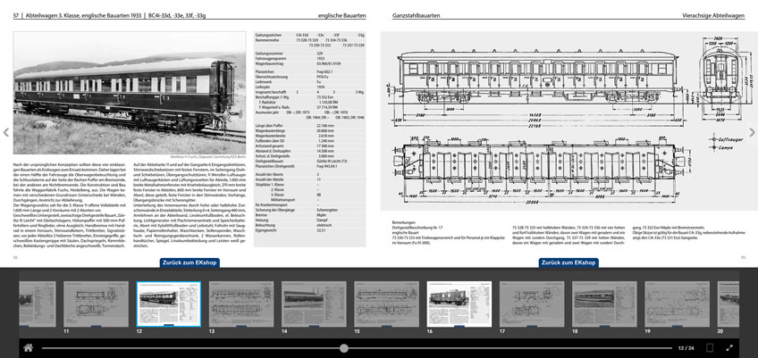 Blick ins Buch: Reisezugwagen der Deutschen Reichsbahn – Teil 2