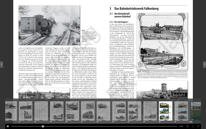 Das Bw Falkenberg (Elster): Klick ins Buch