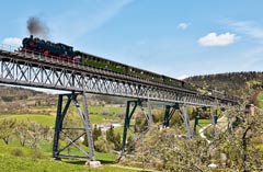 Die dunklen Wolken haben sich verzogen: neue Pläne für die einzigartige Museumsbahn; Aufnahme: jsk