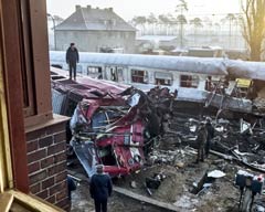Forst Zinna einen Tag nach dem schweren Zugunglück; Aufnahme: BStU MfS-HA-IX-Fo-0447