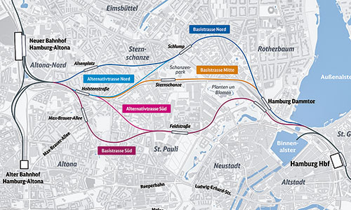 Karte: Deutsche Bahn AG