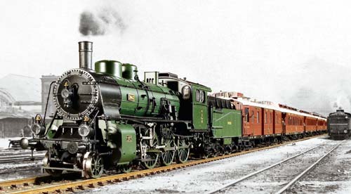 Bayerische P 3/5 H (BR 38.4); Foto: Otto Humbach