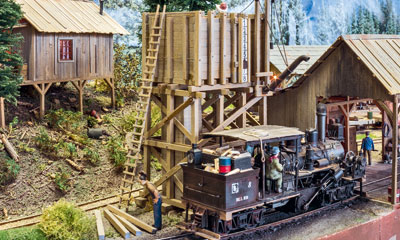 Die Bear Lake Lumber RR von EK-Autor Hanns M. Hirblinger wird im Oktober auf der US-Convention in Rodgau zu sehen sein – und hier im EK
