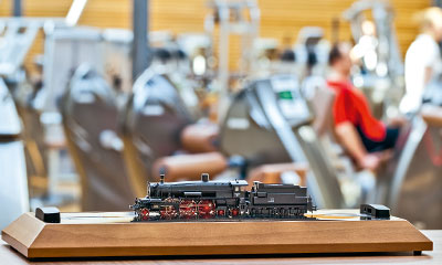 Welche Figur macht SmartRail im Fitness-Studio? Christine & Detlev Hagemann gingen dieser und anderen Fragen nach