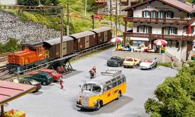 H0m-Heimanlage nach Albula-Motiven