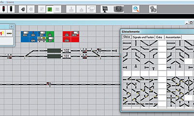 Steuerungssoftware „Modellstellwerk“