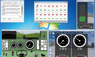 Die Soft-CS 2, dargestellt auf einem großen Monitor