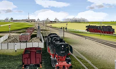 Großenbrode Kai in der Simulation