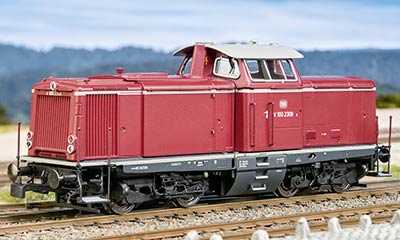 Digital-Version der V 100 von Brawa