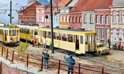 Überland-Straßenbahn in 0m
