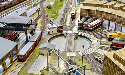 Das Bahnbetriebswerk Güsten in H0