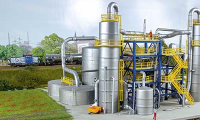 Chemieanlage in H0 von Faller – Teil 2