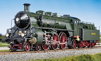 „Hochhaxige“ S 3/6 der Serie d in H0 von Märklin