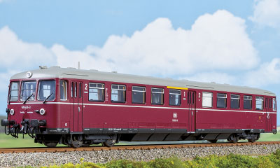 Akkutriebwagen 515 der DB in H0 von Roco