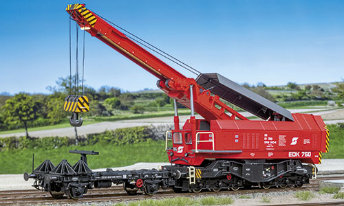 Rocos H0-Kranmodell mit <br />hohem Spielwert