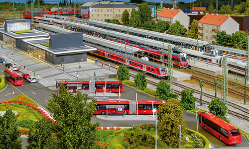 Große Heimanlage in H0: Neustadt Hbf in Epoche VI