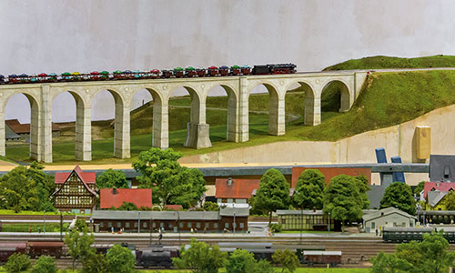 Baufortschritte bei der Modellbundesbahn
