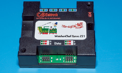 Weichen-Servos per CAN bedienen an der Z21