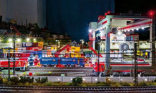 Nachtschicht im Containerterminal (Teil 2)