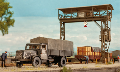Der LKW VOMAG 6 LR 652 von Weinert